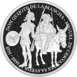 2026 Don Quijote De La Mancha 1oz silver Bullion Proof