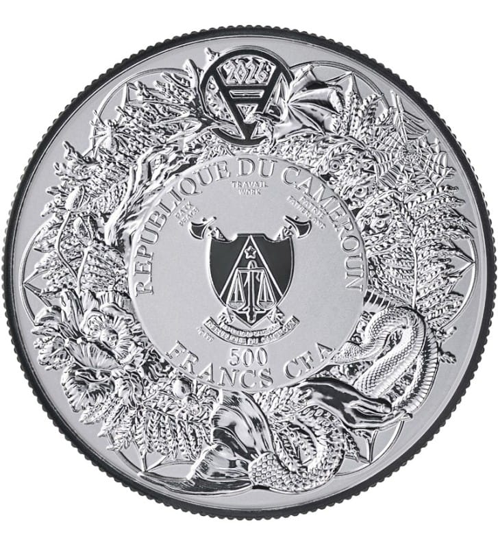 2026 Utopiec Water Spirit Slavic Bestiary 1oz Silver Bullion Coin - Image 3