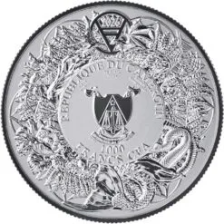 2026 Utopiec Water Spirit 2oz Slavic Bestiary Silver Bullion Coin - Image 4