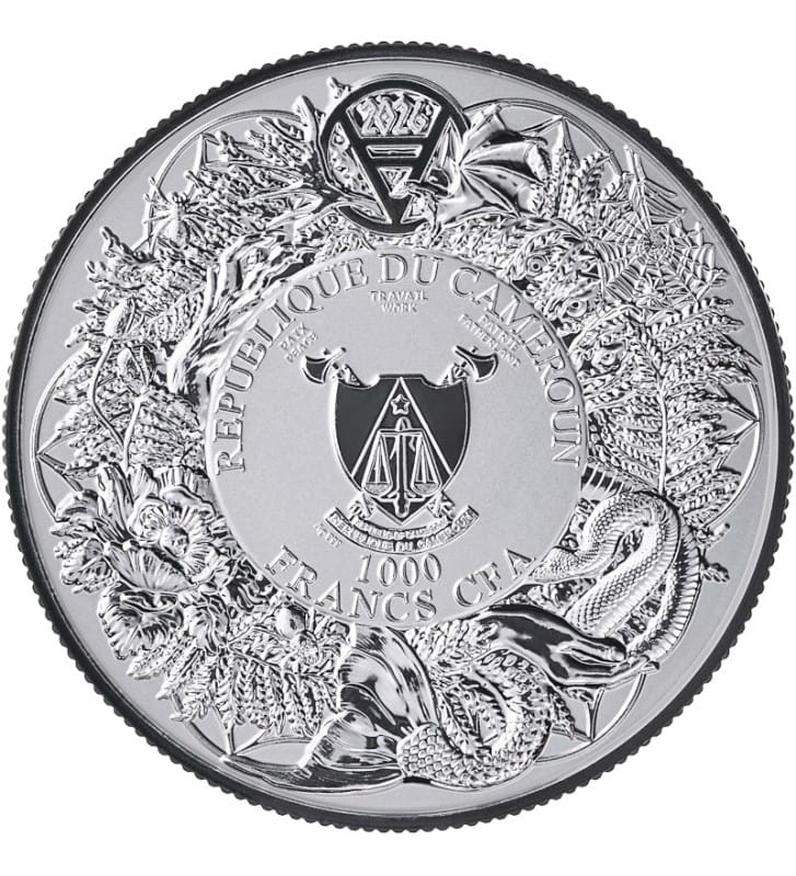 2026 Utopiec Water Spirit 2oz Slavic Bestiary Silver Bullion Coin - Image 4