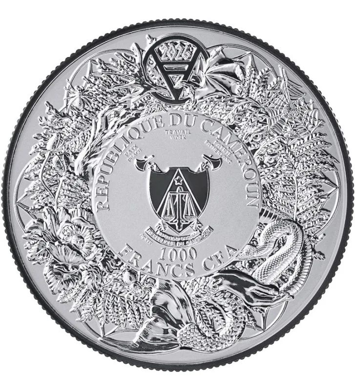 2026 Utopiec Water Spirit 2oz Slavic Bestiary Silver Bullion Coin - Image 4
