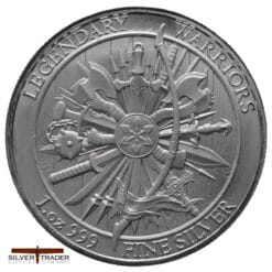 Alternative view of 2026 William Wallace Legendary Warriors 1oz Silver Bullion Round