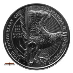 2026 250th Anniversary of Independence 1oz Silver Bullion Coin