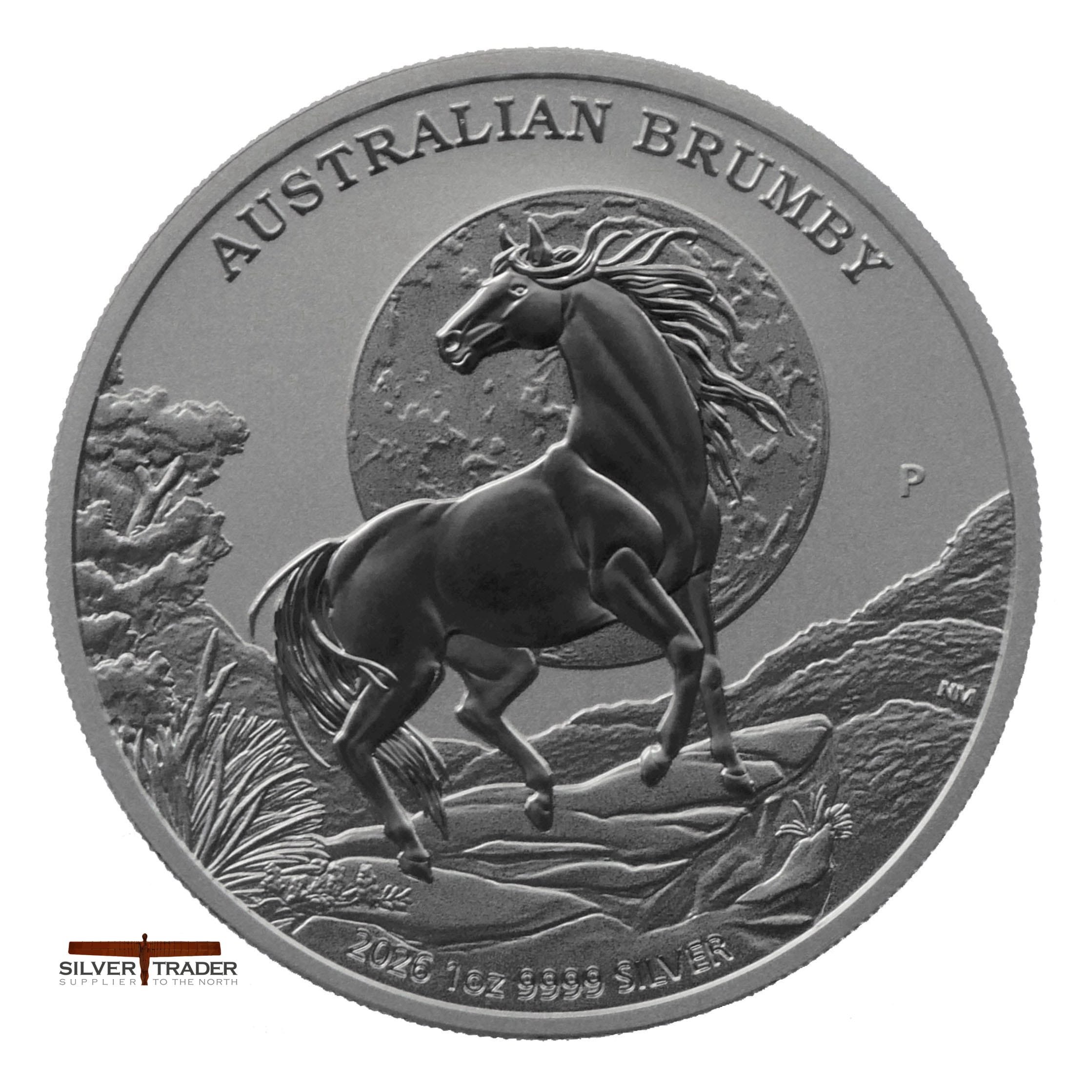 2026 Australian Brumby Horse 1 oz Silver Bullion Coin