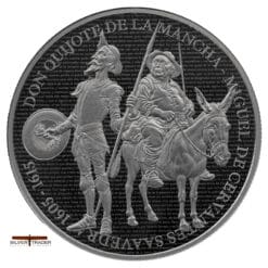 2026 Don Quijote De La Mancha 1oz silver Bullion Proof