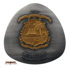 2026 Mobius Strip Ants Gilded UHR 1oz Silver Bullion Proof