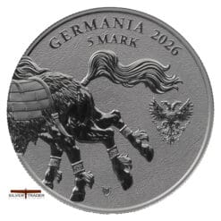 2026 Sleipnir Germania Beasts 1oz Silver Bullion Round