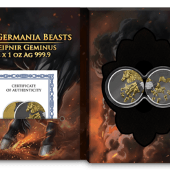 2026 Sleipnir Geminus Germania Beasts 2 x 1oz Silver Bullion Rounds - Image 6