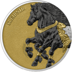 Alternative view of 2026 Sleipnir Geminus Germania Beasts 2 x 1oz Silver Bullion Rounds