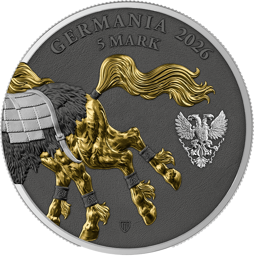 2026 Sleipnir Geminus Germania Beasts 2 x 1oz Silver Bullion Rounds - Image 4