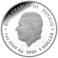 2026 Blood Moon Coloured Perth Mint 1oz Silver Bullion Proof - Image 4