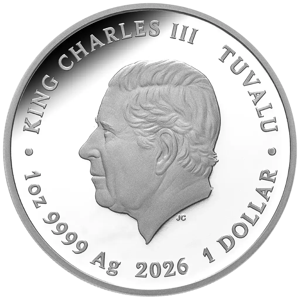 2026 Blood Moon Coloured Perth Mint 1oz Silver Bullion Proof - Image 4