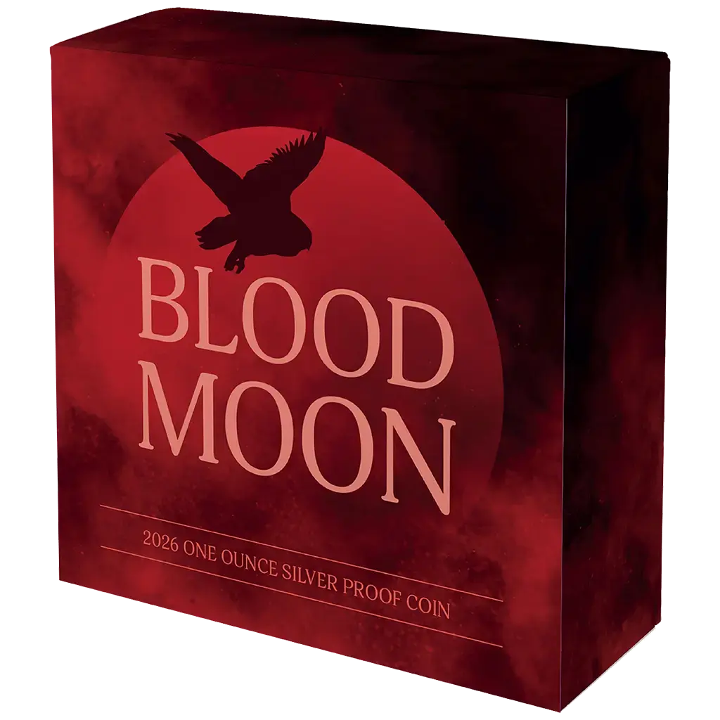 2026 Blood Moon Coloured Perth Mint 1oz Silver Bullion Proof - Image 3