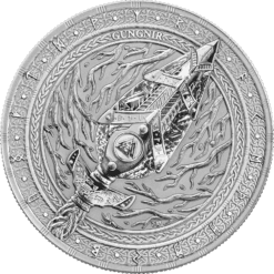 2026 Gungnir Artifacts Germania 1oz Silver Bullion Coin - Image 4