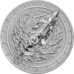2026 Gungnir Artifacts Germania 1oz Silver Bullion Coin - Image 4