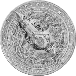 2026 Gungnir Artifacts Germania 1oz Silver Bullion Coin - Image 3