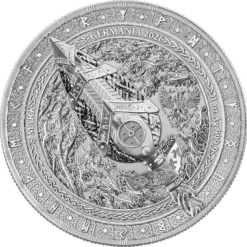 2026 Gungnir Artifacts Germania 1oz Silver Bullion Coin - Image 3