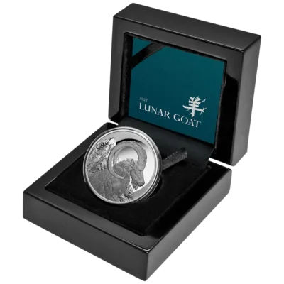 2027 Lunar Year of the Goat 1oz Silver Bullion Proof