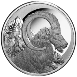Alternative view of 2027 Lunar Year of the Goat 1oz Silver Bullion Proof
