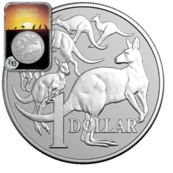 2026 Australian Mob of Six Kangaroo 1oz Silver Bullion Coin
