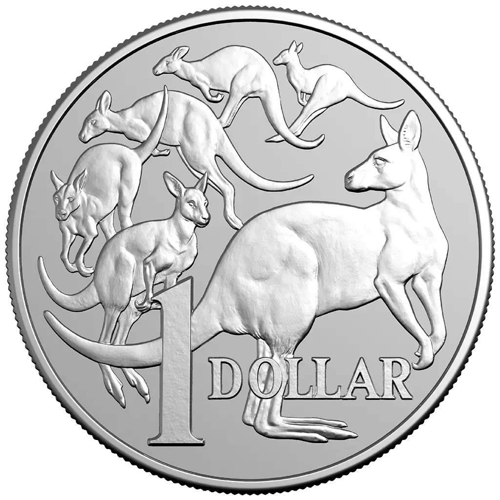 2026 Australian Mob of Six Kangaroo 1oz Silver Bullion Coin - Image 3