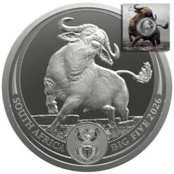 2026 South African Buffalo Big 5 Series3 1oz Silver Bullion Coin