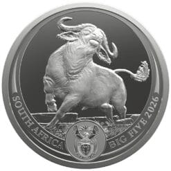 Alternative view of 2026 South African Buffalo Big 5 Series3 1oz Silver Bullion Coin