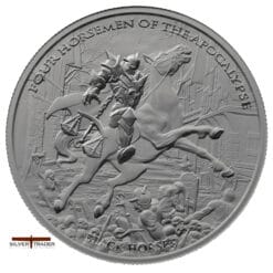 2026 Black Horse Horsemen of the Apocalypse 1oz Bullion Round