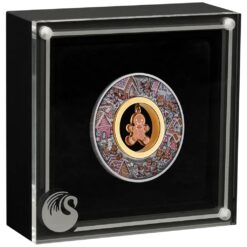 2026 Gingerbread Christmas Antique Finish 2oz Silver Bullion Proof