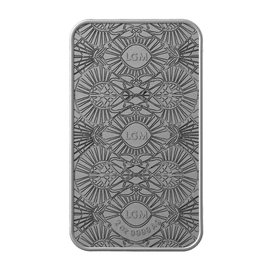 2026 Tyche Fortuna 1oz Proof Like Carded Version Silver Bullion Bar - Image 4